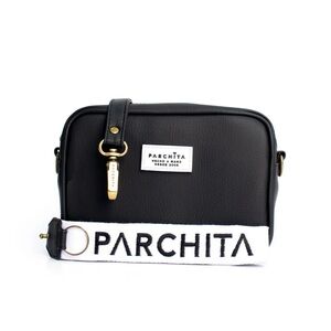 Black Crossbody Bag with Gold Hardware (OG)